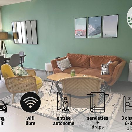 Apartament Le Cocon Troyen - 6-8P - 2 Parking Gratuits Troyes Zewnętrze zdjęcie