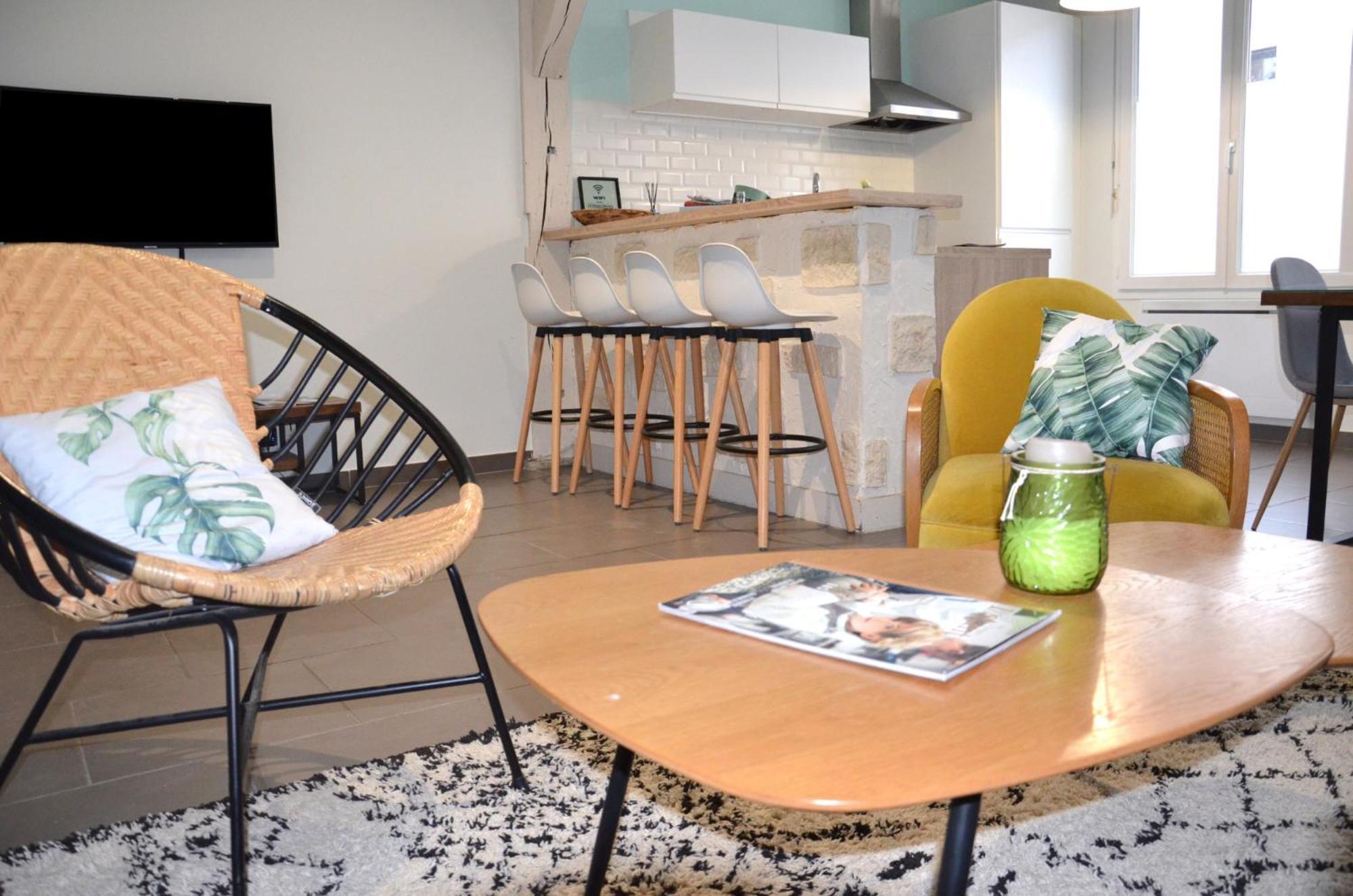 Apartament Le Cocon Troyen - 6-8P - 2 Parking Gratuits Troyes Zewnętrze zdjęcie