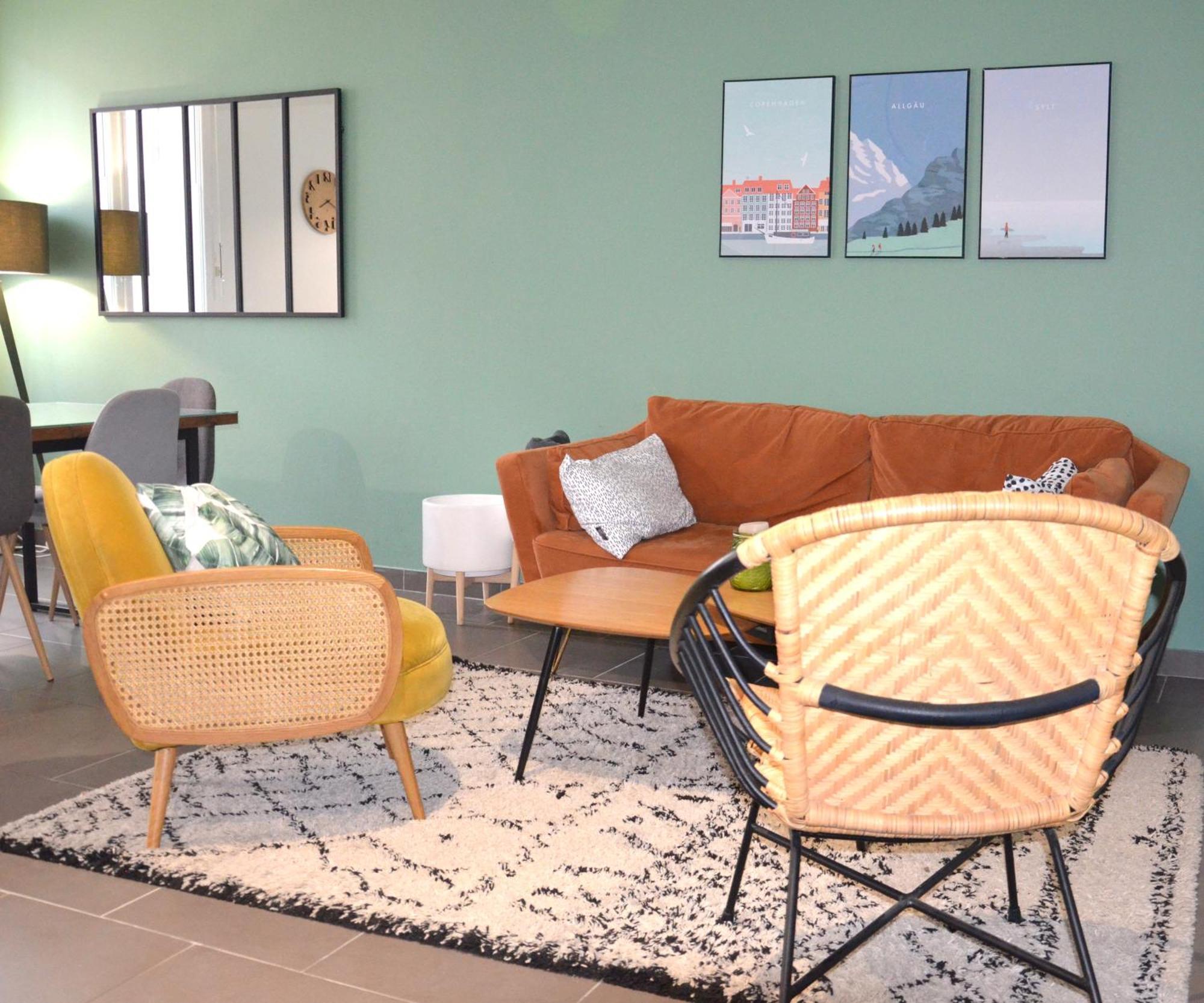 Apartament Le Cocon Troyen - 6-8P - 2 Parking Gratuits Troyes Zewnętrze zdjęcie