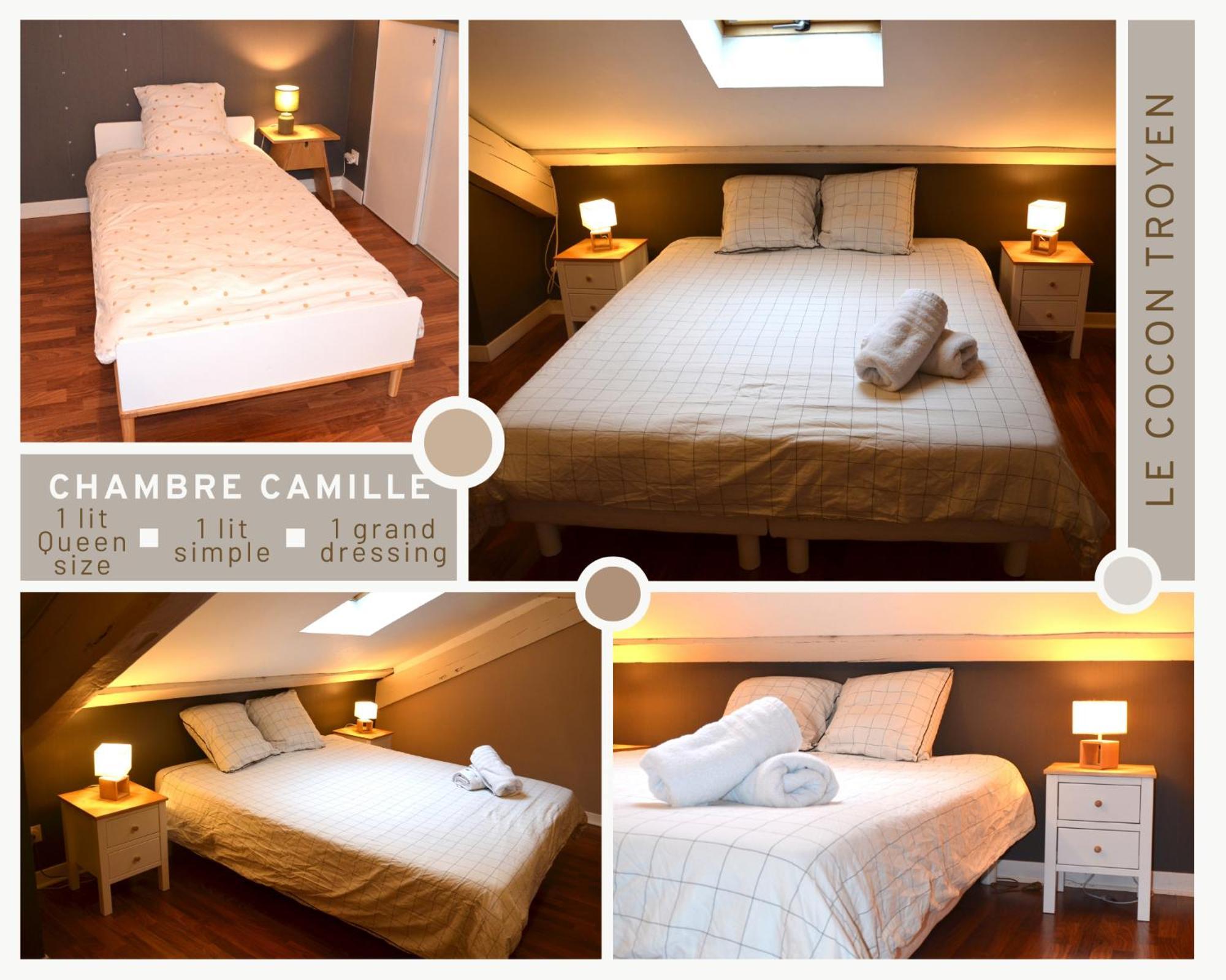 Apartament Le Cocon Troyen - 6-8P - 2 Parking Gratuits Troyes Zewnętrze zdjęcie